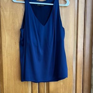 Navy Blue Sleeveless Top